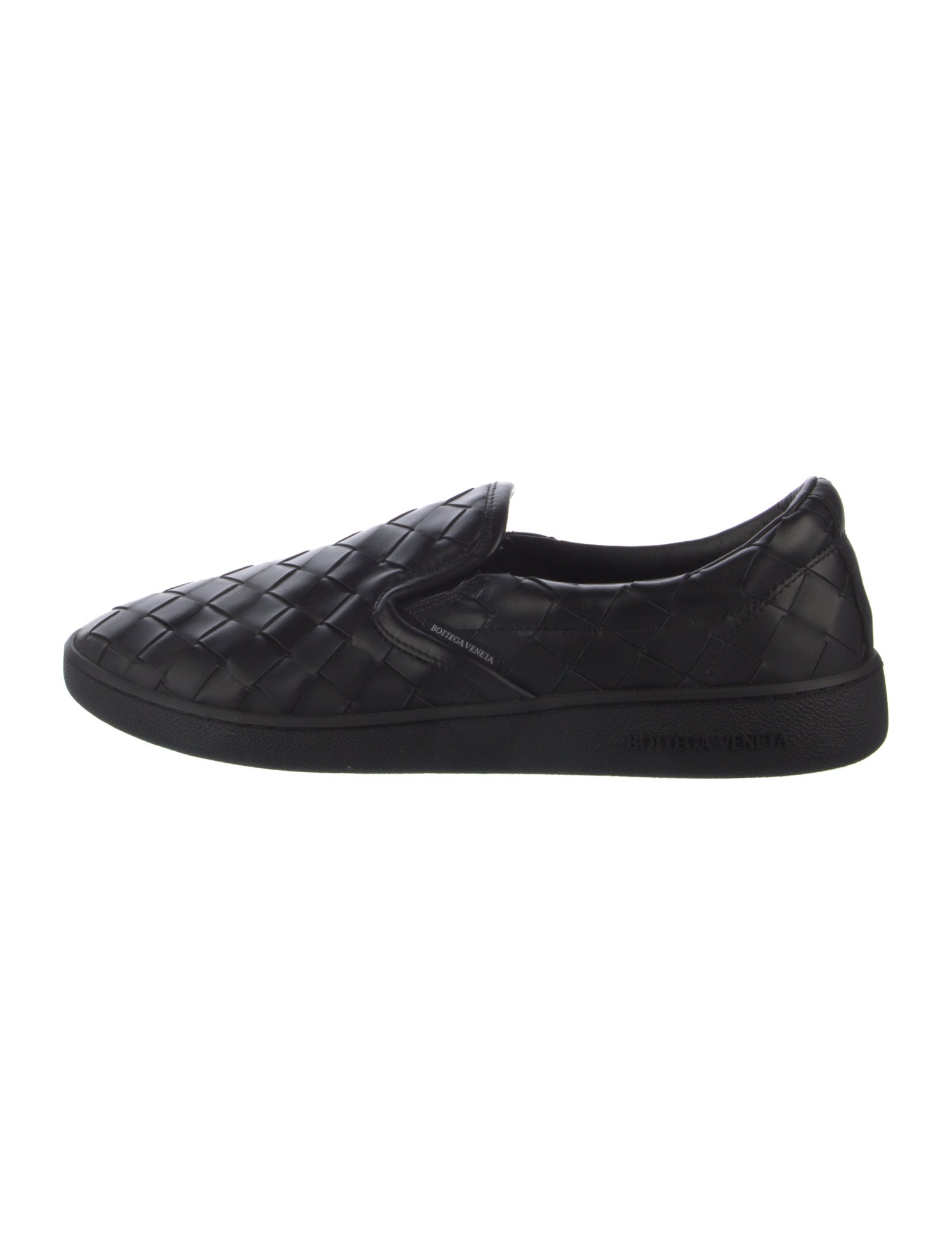 Bottega Veneta Intrecciato Weave Leather Sneakers