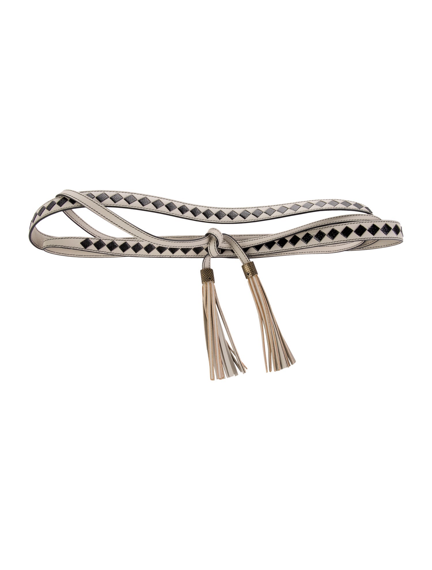 Bottega Veneta Skinny Leather Belt