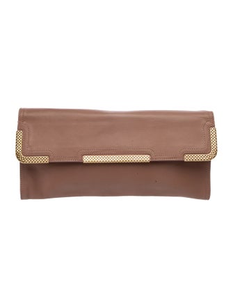 Bottega Veneta Leather Clutch