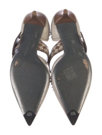 Bottega Veneta Intrecciato Weave Leather D'Orsay Pumps