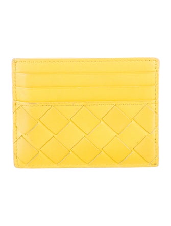 Bottega Veneta Card Holder Intrecciato Weave Card Holder