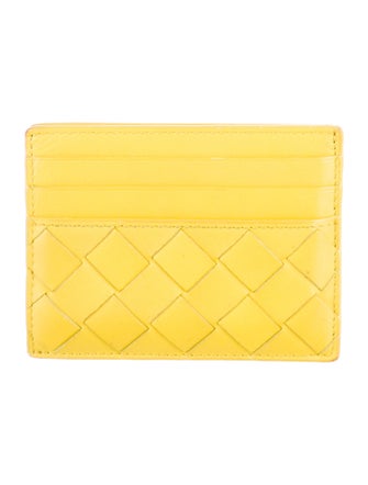 Bottega Veneta Card Holder Intrecciato Weave Card Holder