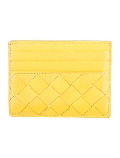 Bottega Veneta Card Holder Intrecciato Weave Card Holder