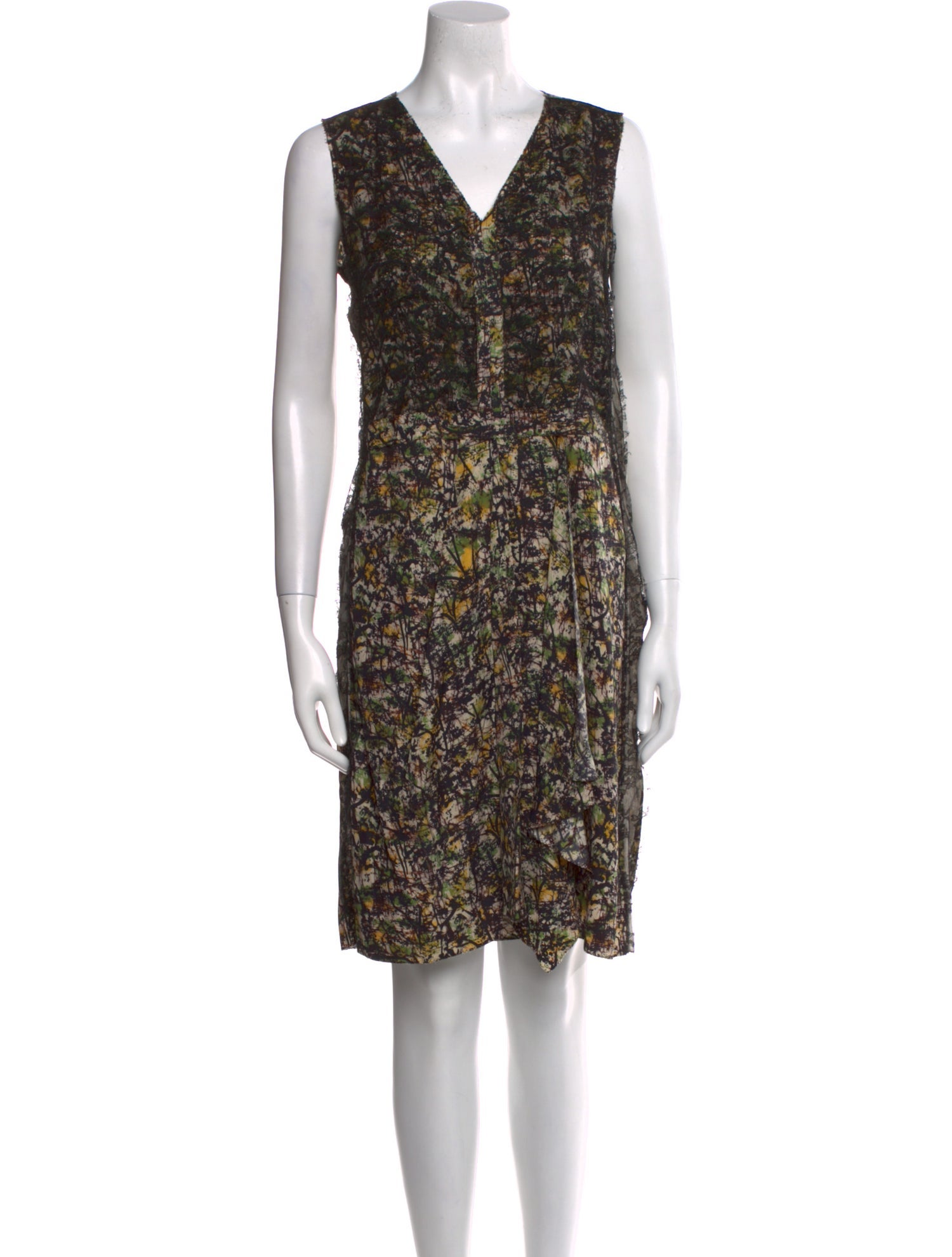 Bottega Veneta Silk Knee-Length Dress