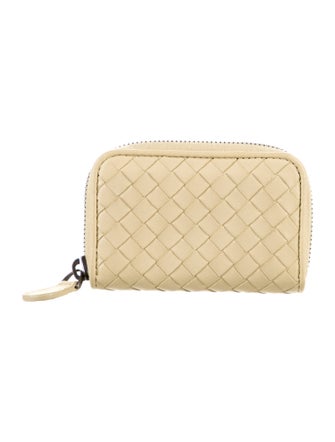 Bottega Veneta Intrecciato Weave Leather Wallet