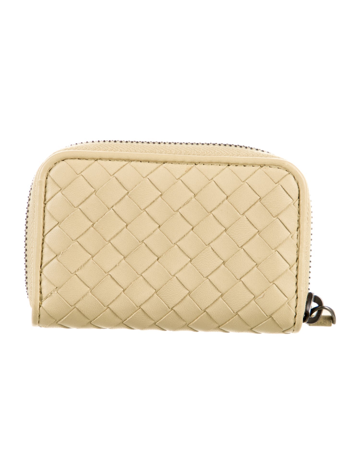 Bottega Veneta Intrecciato Weave Leather Wallet