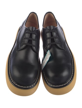 Bottega Veneta Leather Oxfords