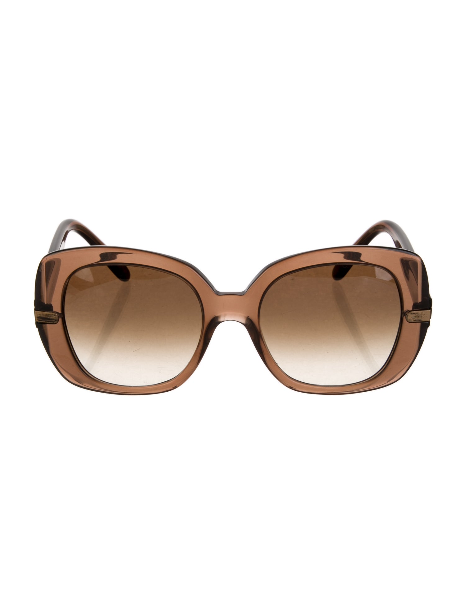 Bottega Veneta Intrecciato Weave Square Sunglasses