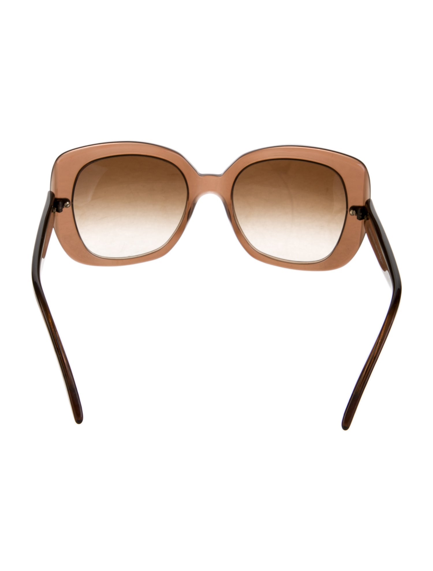 Bottega Veneta Intrecciato Weave Square Sunglasses