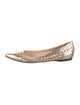 Bottega Veneta Intrecciato Weave Leather Ballet Flats