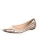 Bottega Veneta Intrecciato Weave Leather Ballet Flats