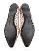 Bottega Veneta Intrecciato Weave Leather Ballet Flats
