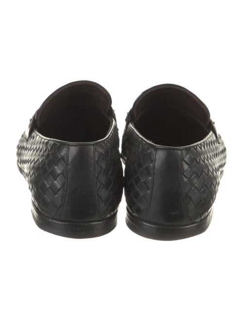 Bottega Veneta Intrecciato Weave Leather Dress Loafers