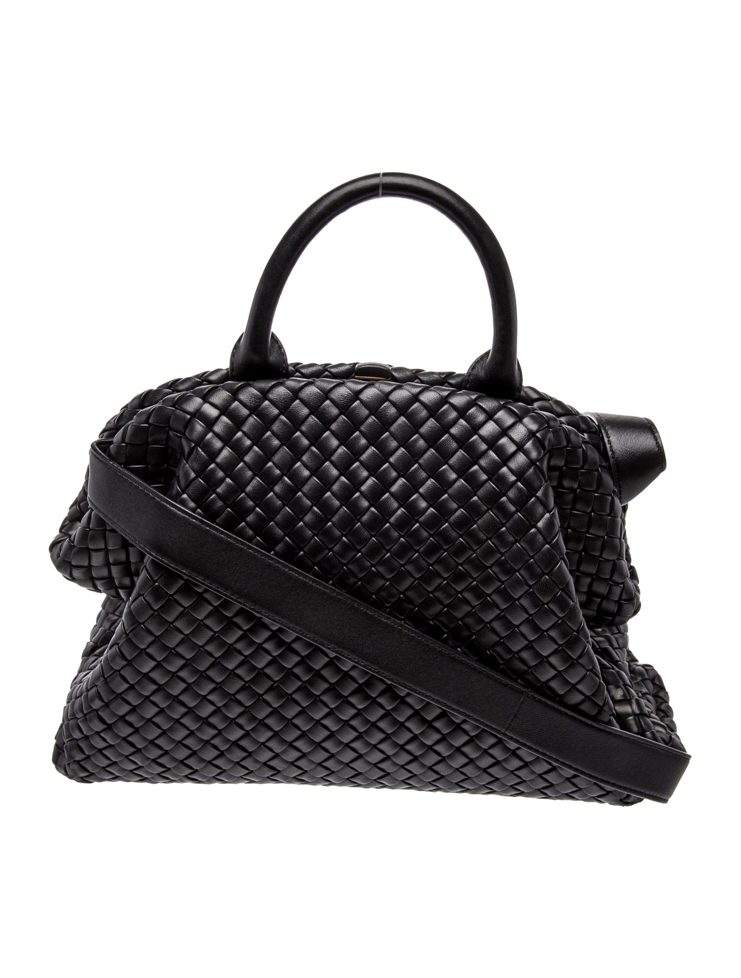 Bottega Veneta Intrecciato Top Handle Bag