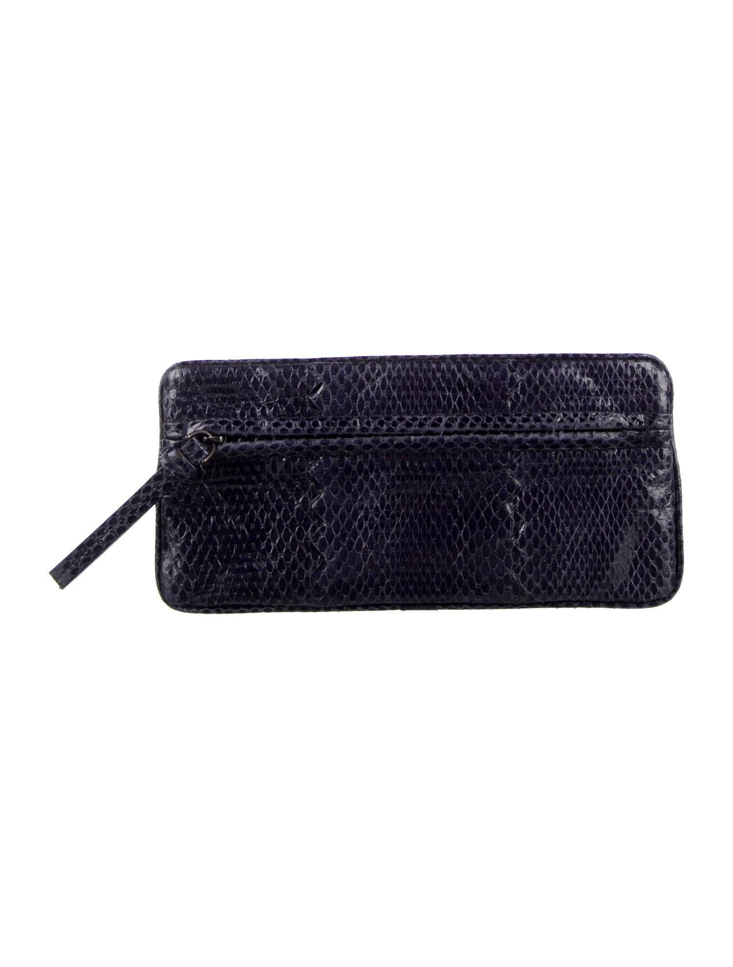 Bottega Veneta Snakeskin Clutch Vintage