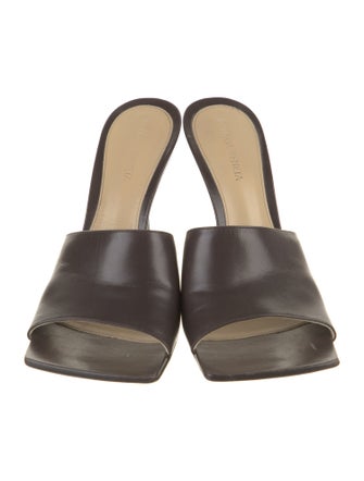 Bottega Veneta Leather Slides