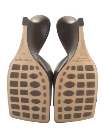 Bottega Veneta Leather Slides