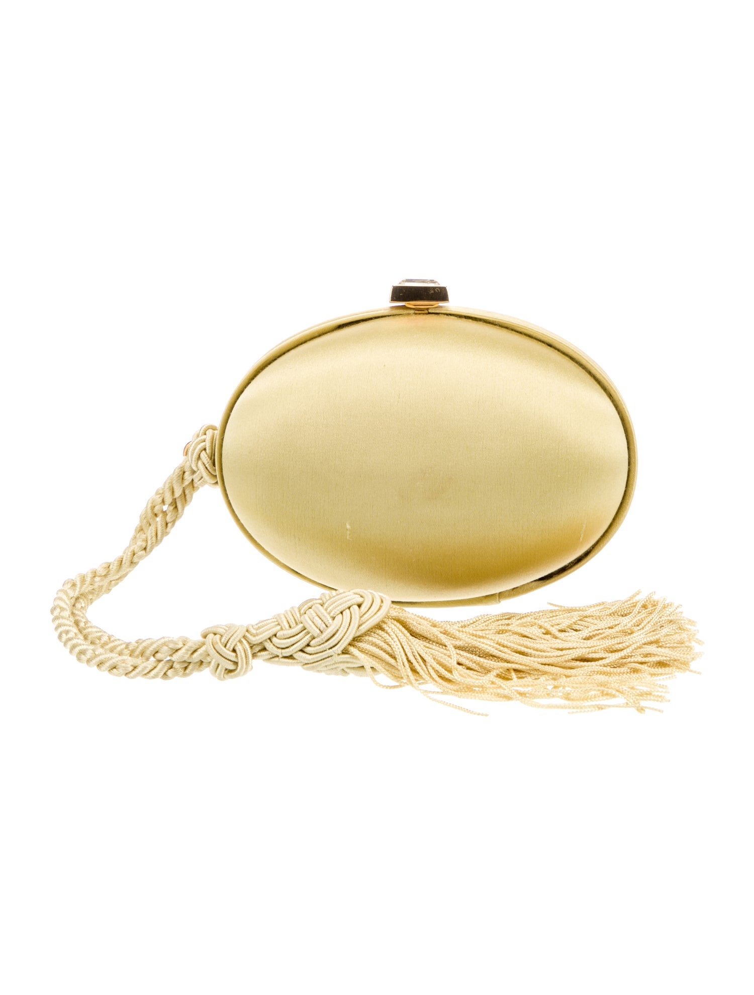 Bottega Veneta Satin Evening Bag Vintage