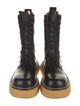 Bottega Veneta Leather Combat Boots
