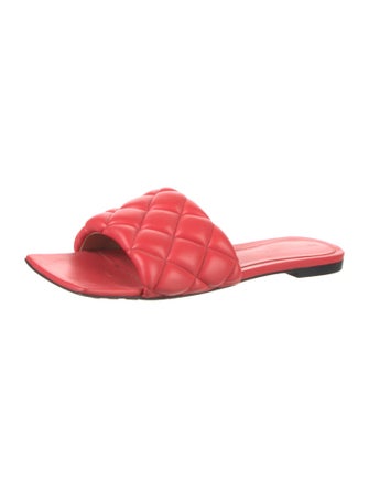 Bottega Veneta Leather Slides