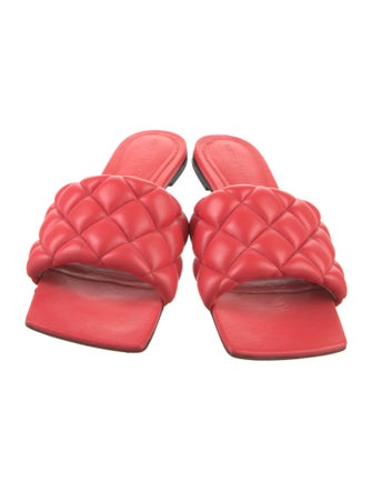 Bottega Veneta Leather Slides
