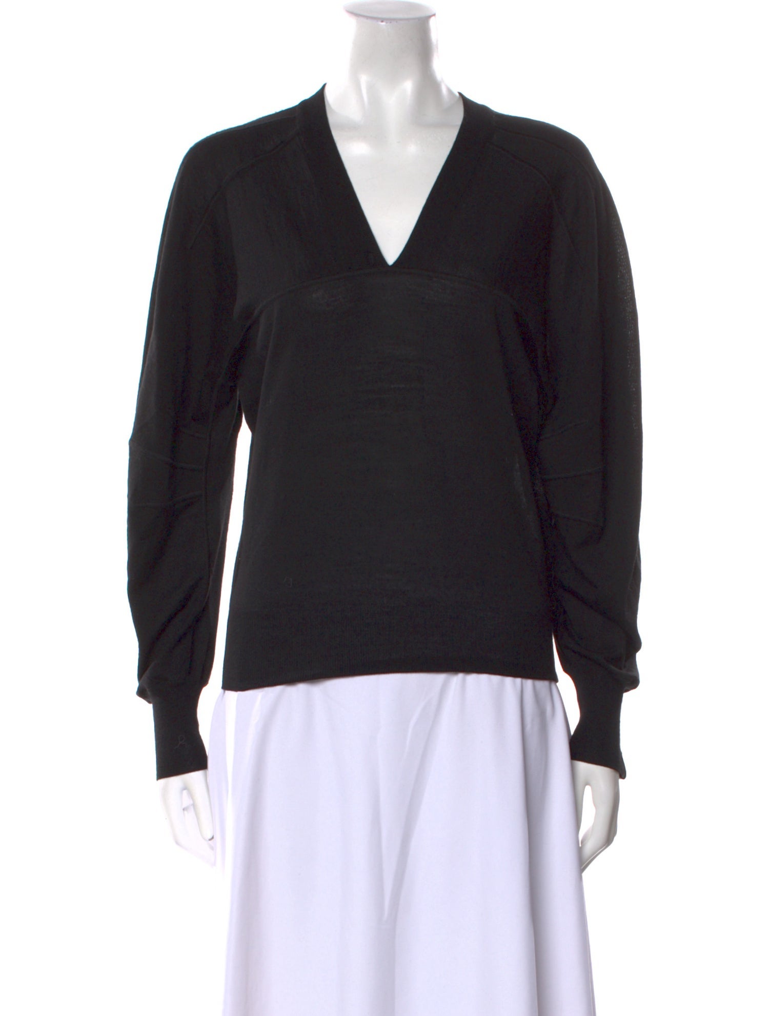 Bottega Veneta Wool V-Neck Sweatshirt