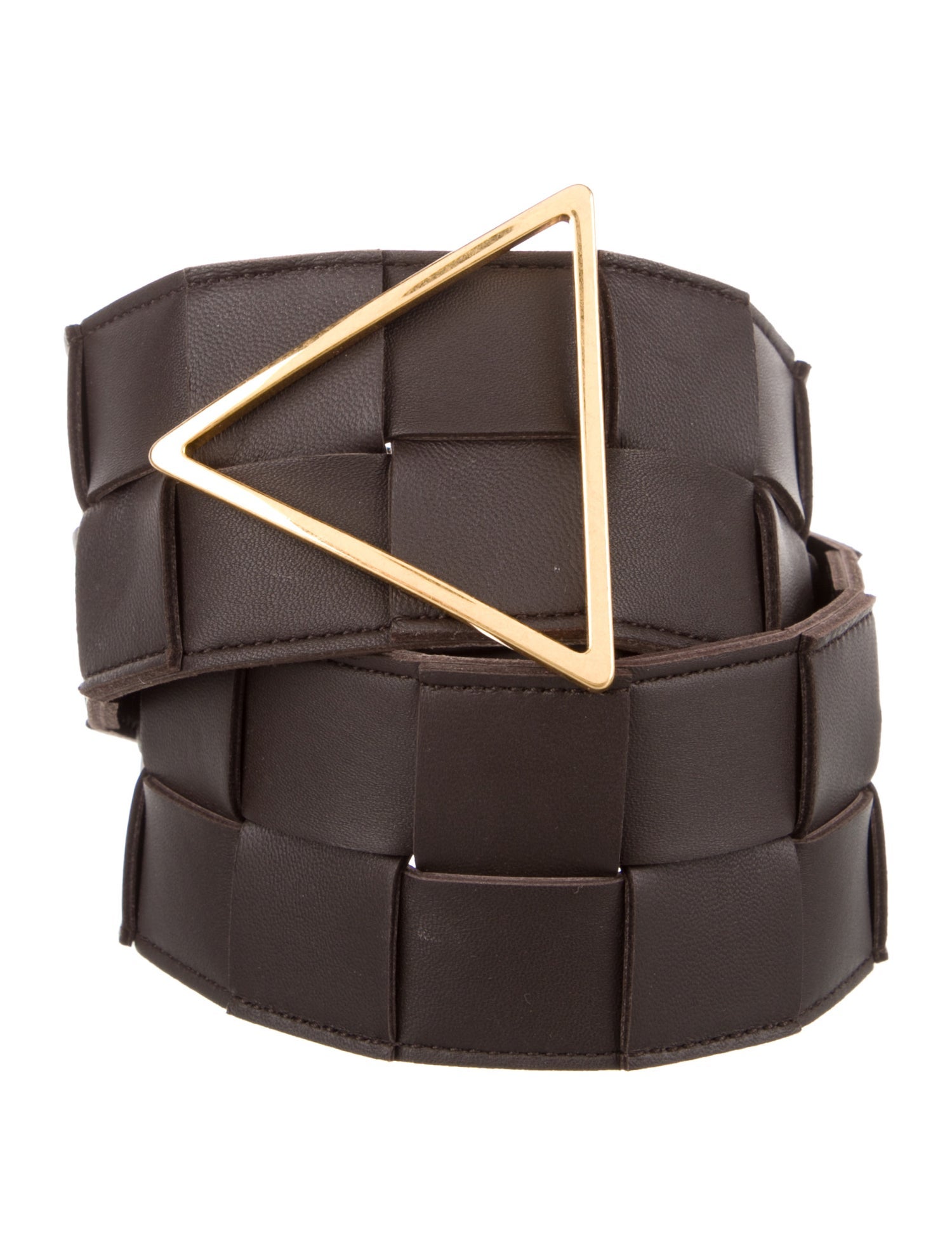 Bottega Veneta Intrecciato Weave Wide Waist Belt