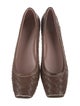 Bottega Veneta Intrecciato Weave Leather Ballet Flats