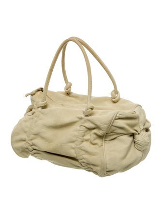 Bottega Veneta Canvas Messenger Bag