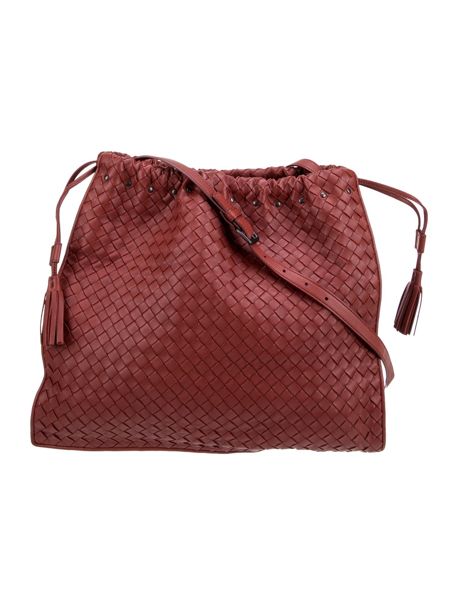 Bottega Veneta Intrecciato Messenger Bag Vintage