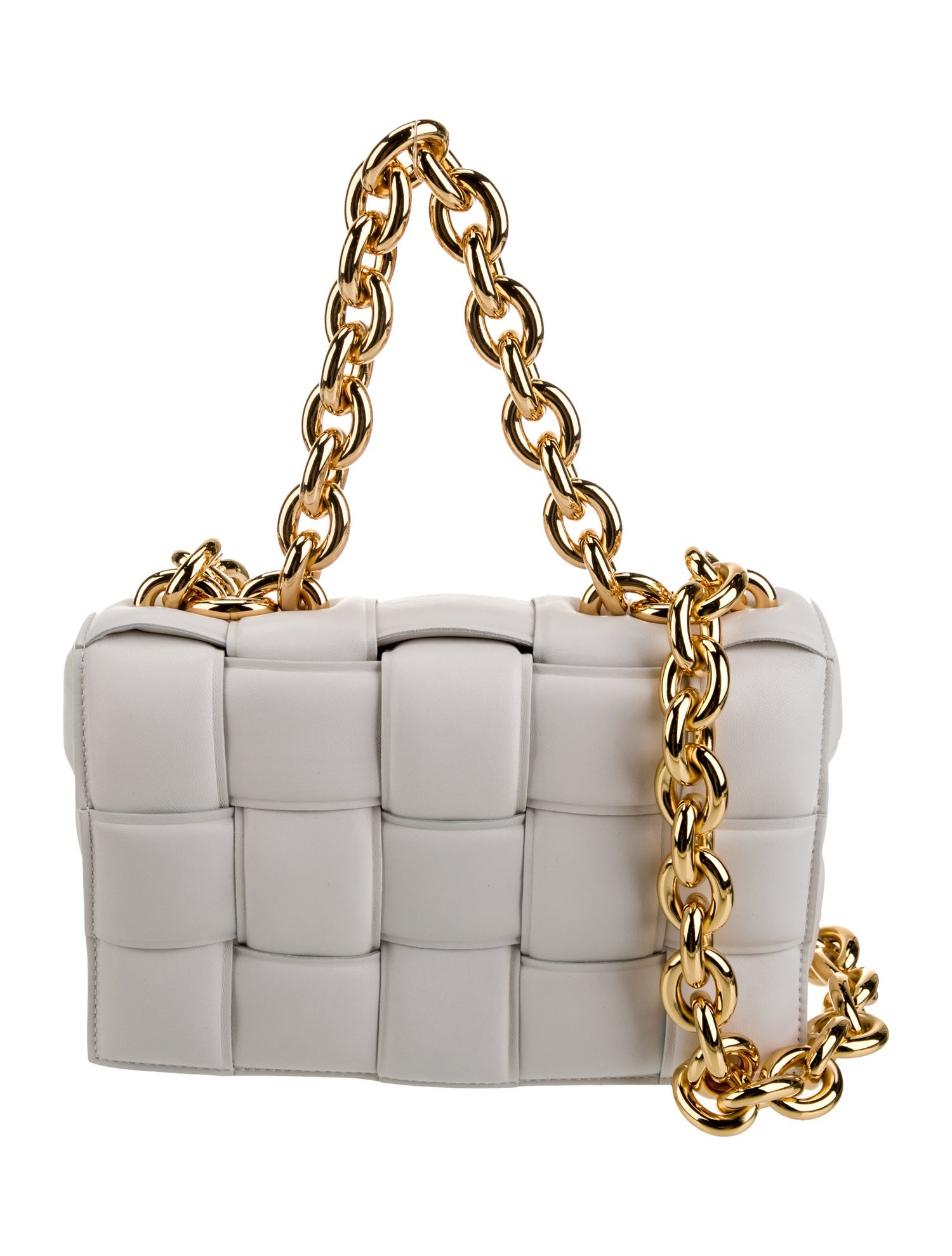 Bottega Veneta Intrecciato Chain Padded Cassette