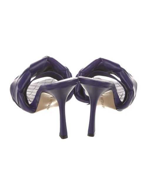 Bottega Veneta Intrecciato Weave Leather Slides