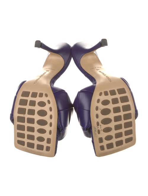 Bottega Veneta Intrecciato Weave Leather Slides