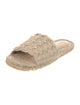 Bottega Veneta Intrecciato Weave Jute Slides