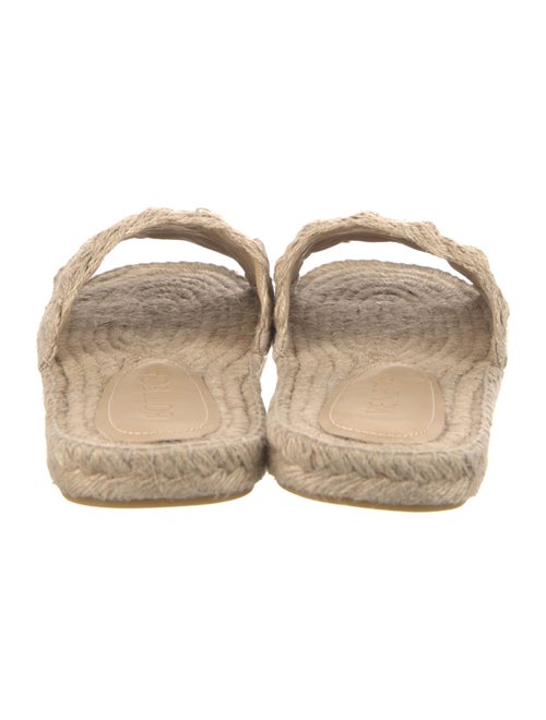Bottega Veneta Intrecciato Weave Jute Slides