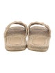 Bottega Veneta Intrecciato Weave Jute Slides