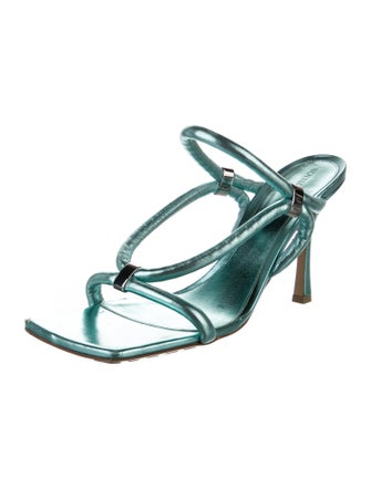 Bottega Veneta Leather Slingback Sandals