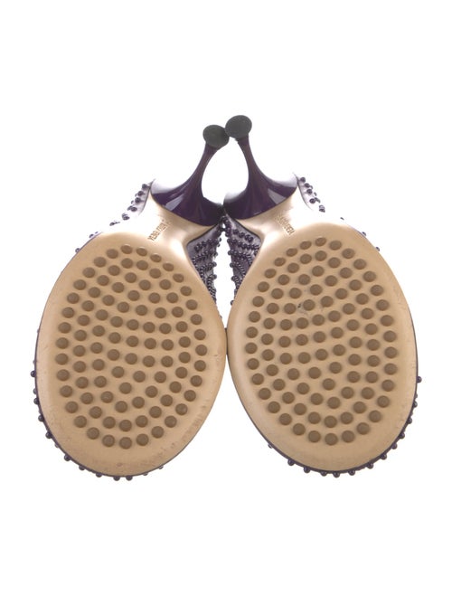 Bottega Veneta Leather Studded Accents Mules