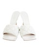 Bottega Veneta Quilted Pattern Leather Slides