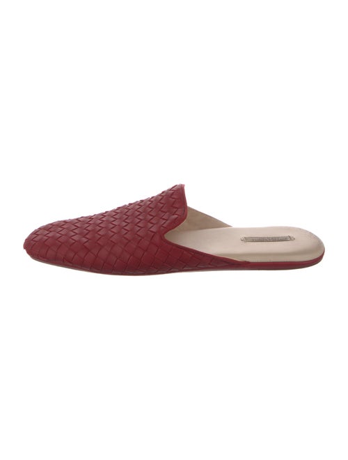Bottega Veneta Intrecciato Weave Leather Mules