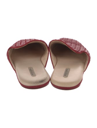 Bottega Veneta Intrecciato Weave Leather Mules