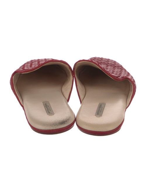 Bottega Veneta Intrecciato Weave Leather Mules