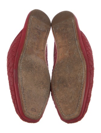 Bottega Veneta Intrecciato Weave Leather Mules