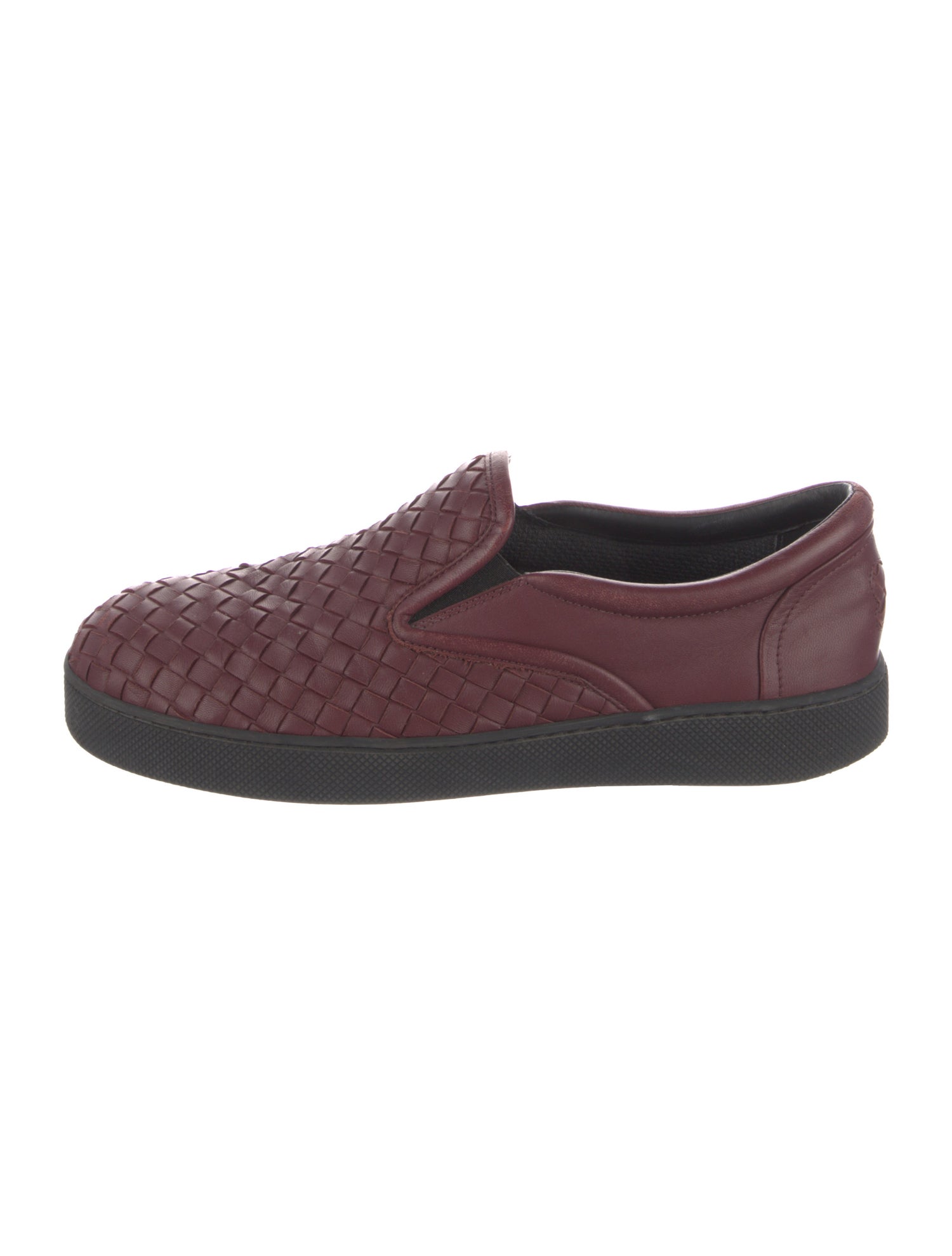 Bottega Veneta Intrecciato Weave Leather Loafers