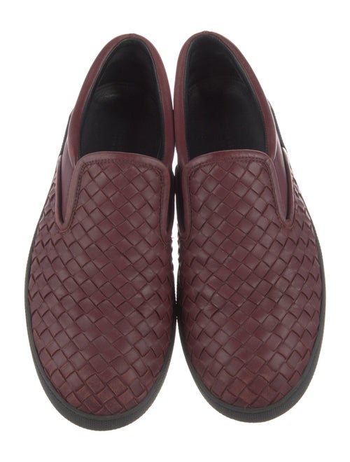 Bottega Veneta Intrecciato Weave Leather Loafers