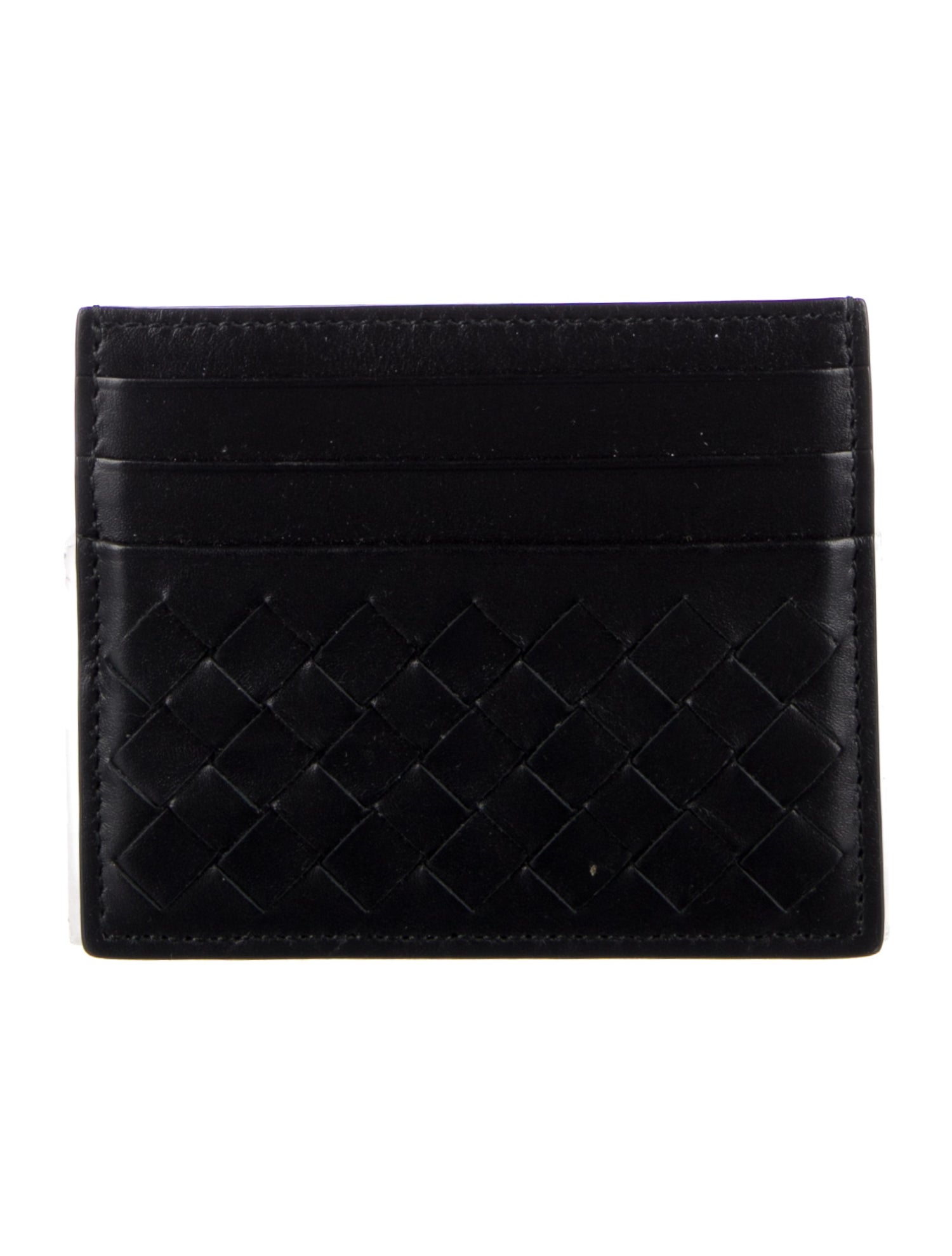 Bottega Veneta Intrecciato Weave Leather Wallet