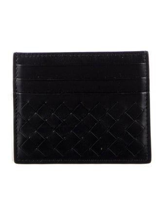 Bottega Veneta Intrecciato Weave Leather Wallet