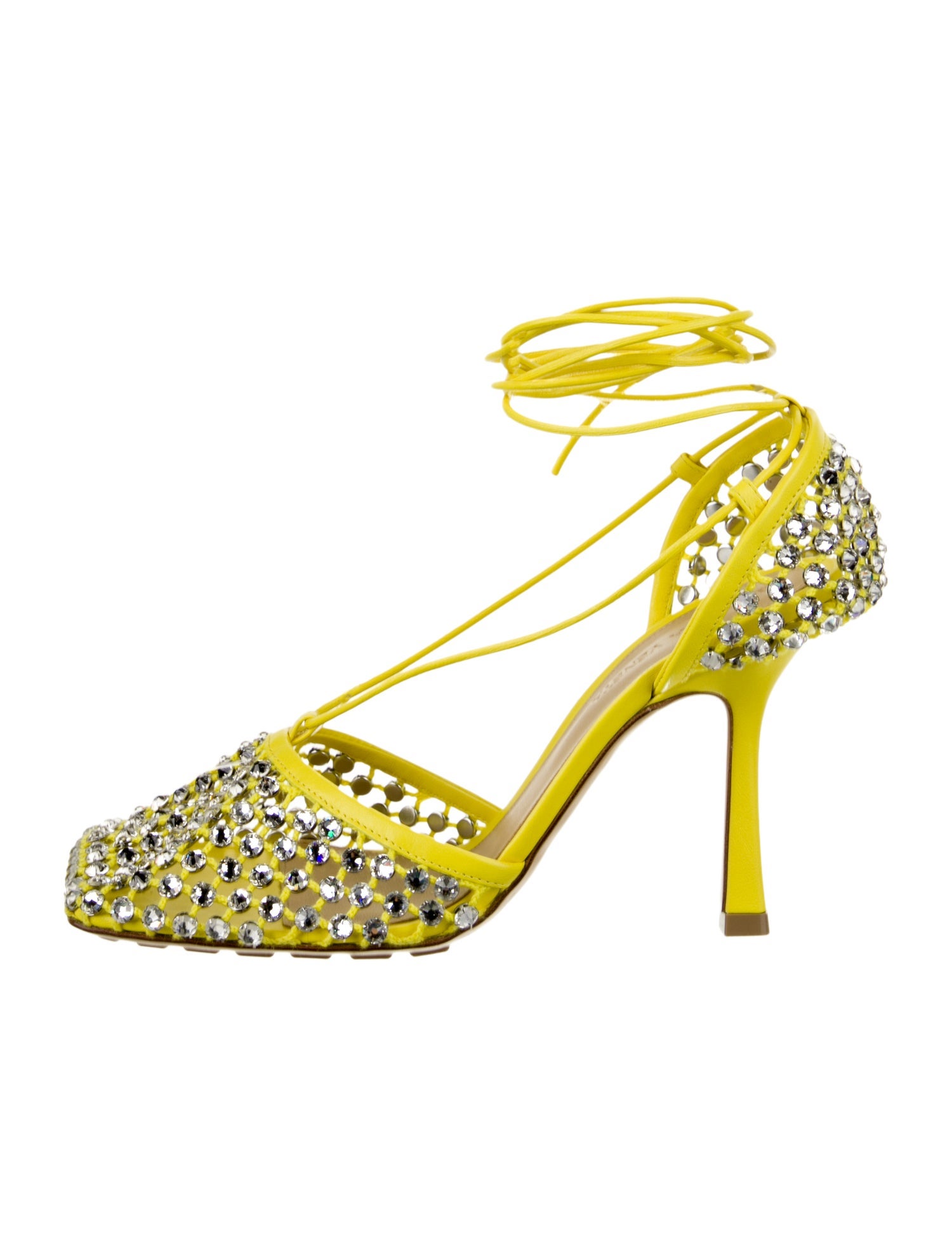 Bottega Veneta Mesh Printed Pumps