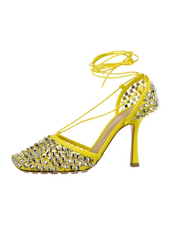 Bottega Veneta Mesh Printed Pumps