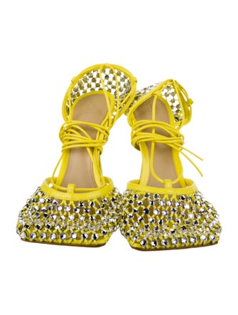 Bottega Veneta Mesh Printed Pumps